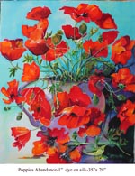 Poppies Abandance-1, Oil on Canvas